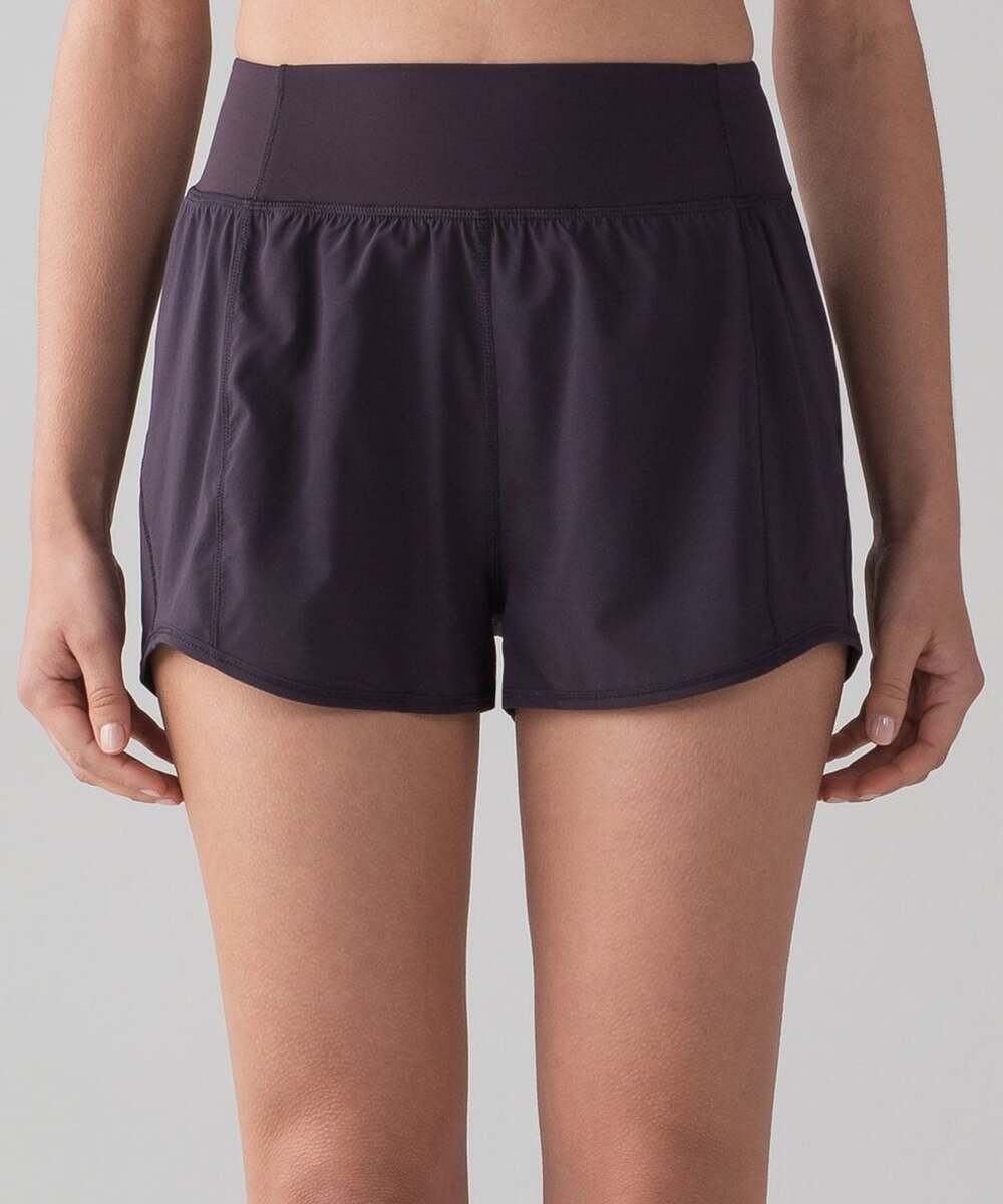 Lululemon Lean In Short 2” Size 10 Boysenberry